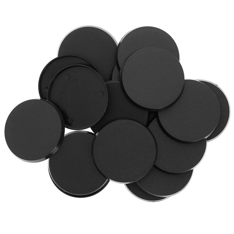 Evemodel MB750 100pcs Round Plastic Model Bases 50mm or 1.96inch for Gaming Miniatures or Wargames Table Games - Image 1